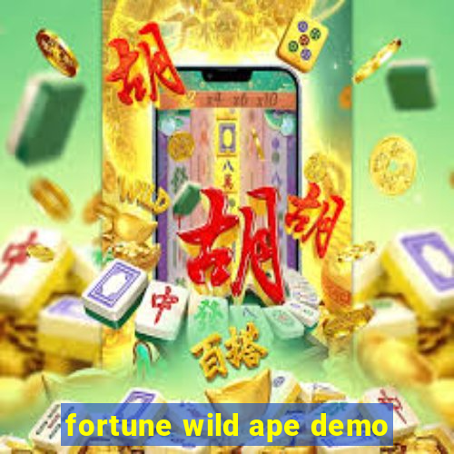 fortune wild ape demo